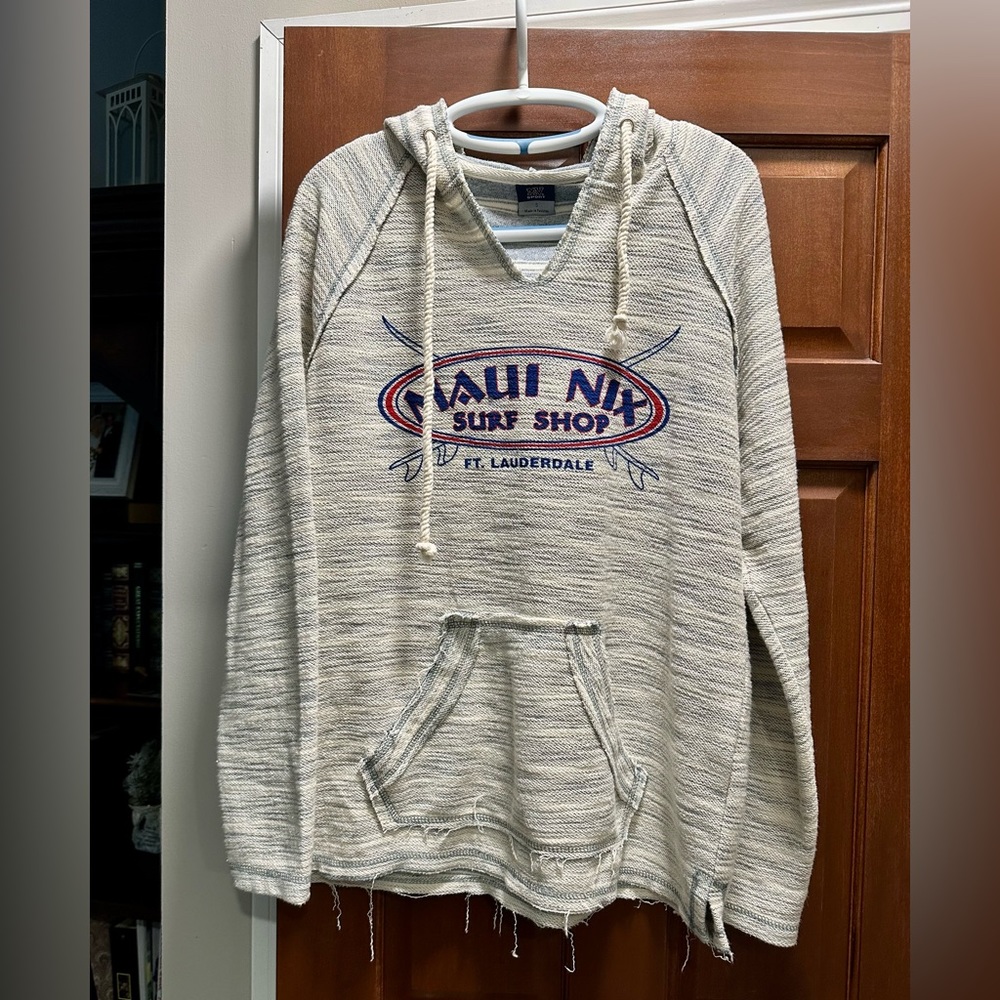 Men’s beach Baja hoodie sz s